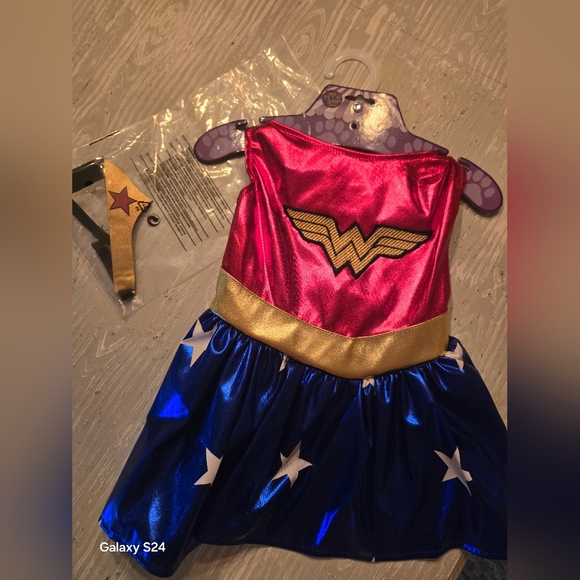 Rubie's Other - Dog Sz M Rubies Pet Shop Wonder Woman Costume New